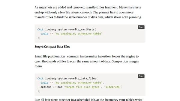 Designing an Immutable Data Lakehouse: Best Practices for Iceberg Snapshot Expiration