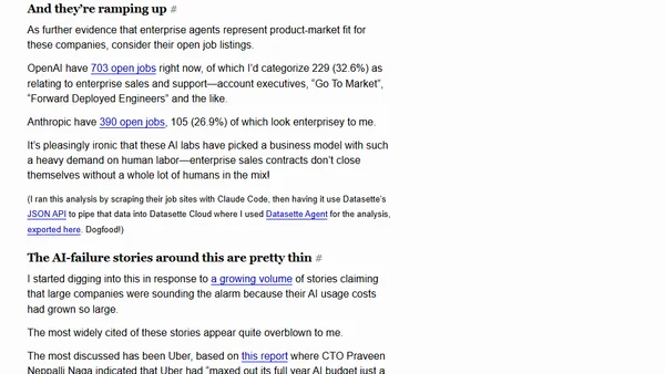 I think Anthropic and OpenAI have found product-market fit