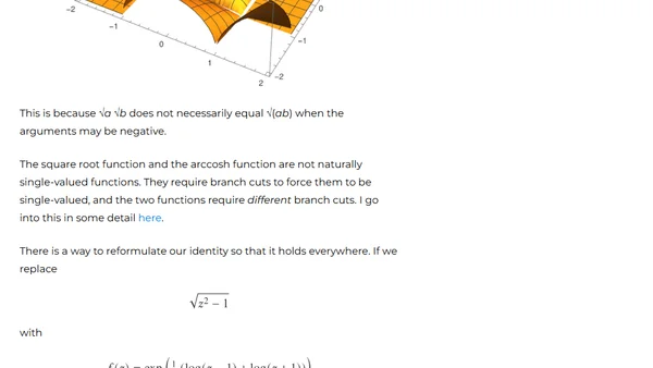 Closer look at an identity