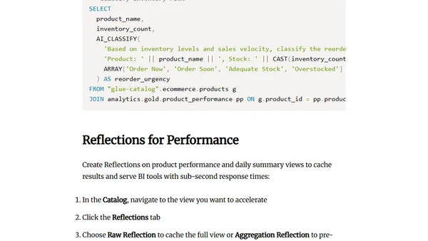 Connect AWS Glue Data Catalog to Dremio Cloud: Query and Manage Your AWS Iceberg Tables