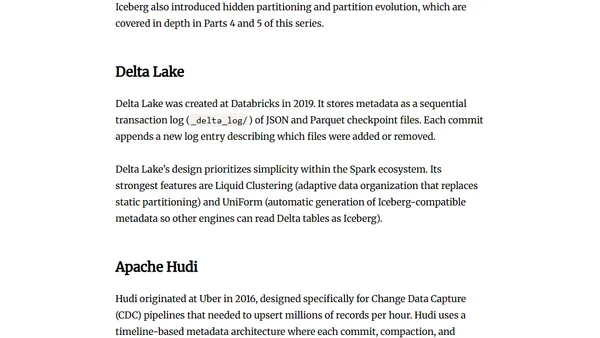 What Are Table Formats and Why Were They Needed?