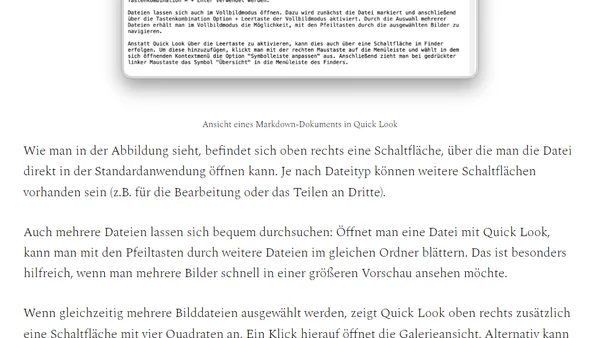 macOS — Quick Look