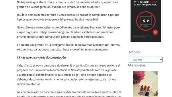 Mejorando cuando se trabaja en proyectos