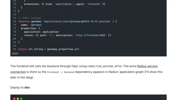 Project Radius
