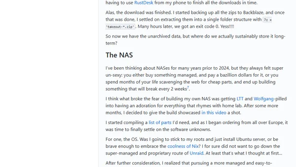 Saying no to free unlimited cloud storage