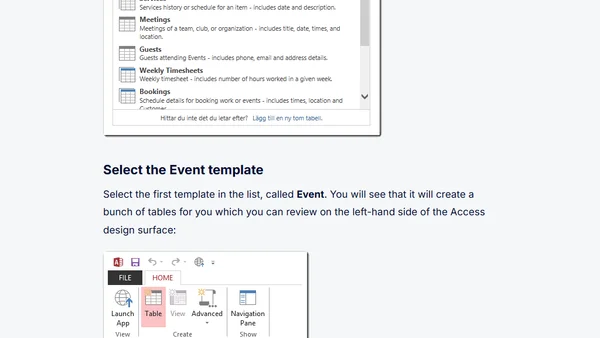 Building Apps for SharePoint in Office 365 using Access 2013