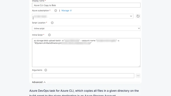 Azure DevOps (VSTS) - The current operating system is not capable of running this task, with "Azure File Copy"
