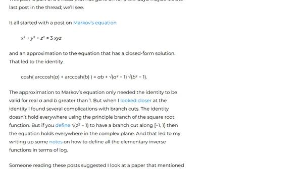 Building complex functions out of real parts