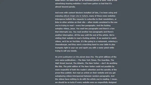 ★ ‘Your Frustration Is the Product’