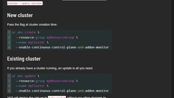 AKS Cluster Health Monitor Now in Preview