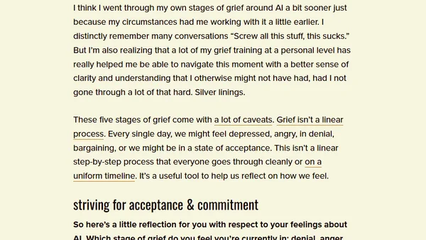 Grief in the AI Age