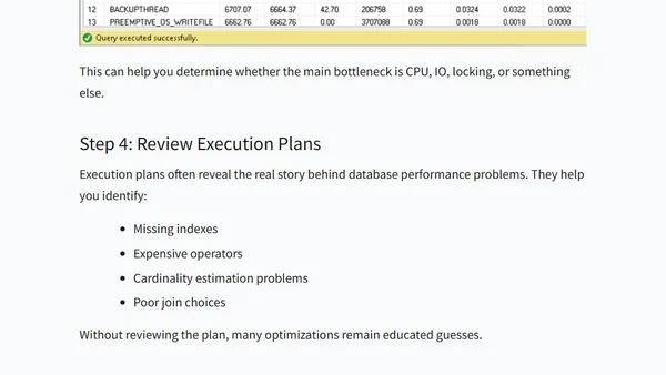 SQL Server Slow? How to Analyze and Fix Performance Issues