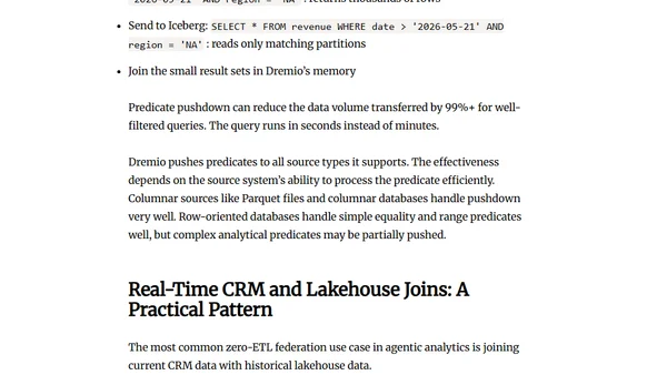 The Era of Zero-ETL Federation: Fueling AI Agents with Real-Time Cross-Enterprise Data