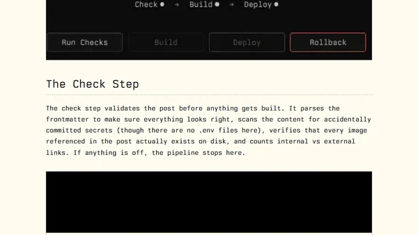 Building A Custom Obsidian Publishing Pipeline