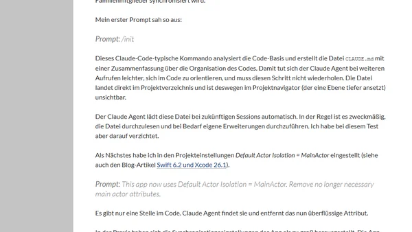 Xcode 26.3 kann endlich KI