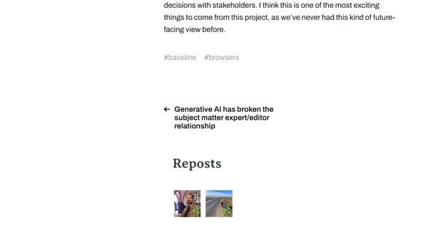 Look into the future of the web platform