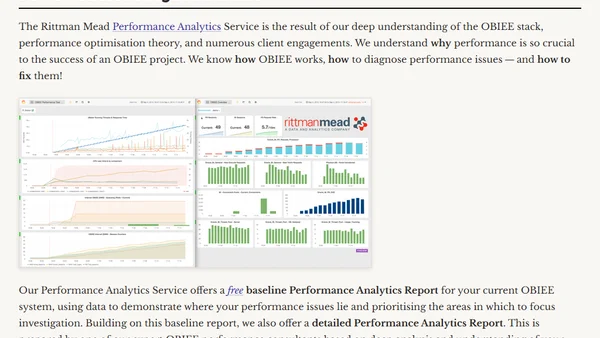 All You Ever Wanted to Know About OBIEE Performance…but were too afraid to ask