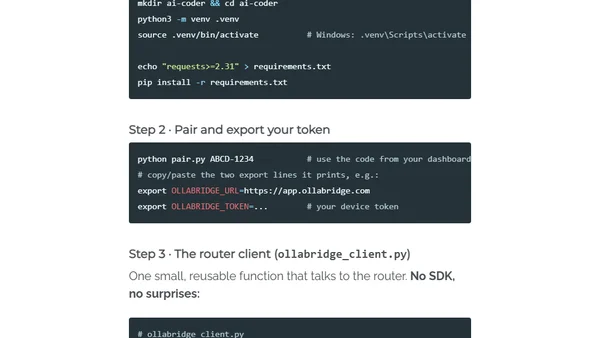 Create Your First Project with GitPilot — Build a Tiny AI Coder You Can Run Today
