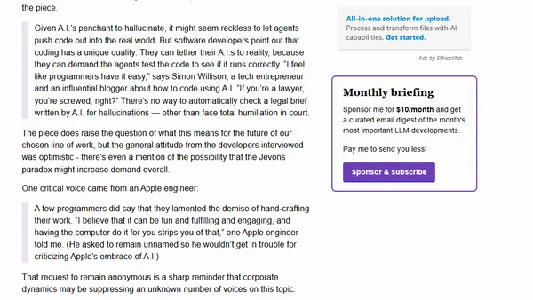 Coding After Coders: The End of Computer Programming as We Know It