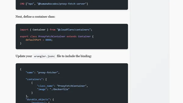 Proxying fetch requests in server-side JavaScript