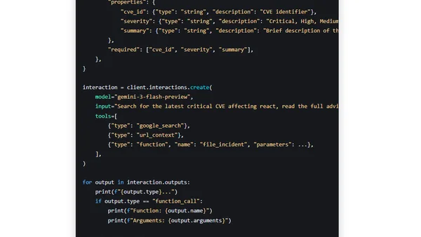 Combine Built-in Tools and Function Calling in the Gemini Interactions API