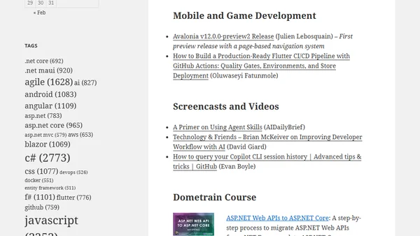 Dew Drop – March 19, 2026 (#4628)