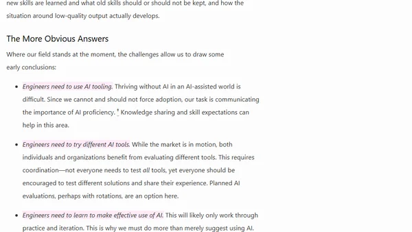 On AI-Readying Engineering Organizations
