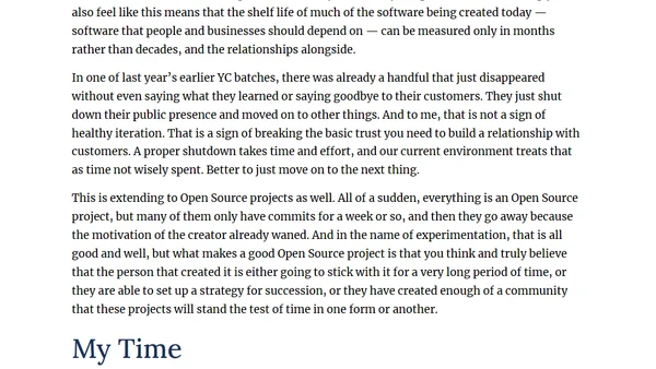 Some Things Just Take Time