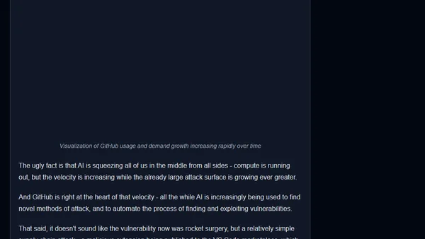 Are we learning anything from the recent GitHub hack?