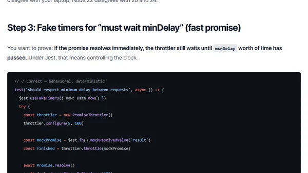 All About Jest, Timers, and Mocks
