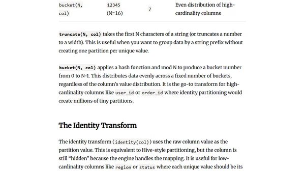 Hidden Partitioning: How Iceberg Eliminates Accidental Full Table Scans