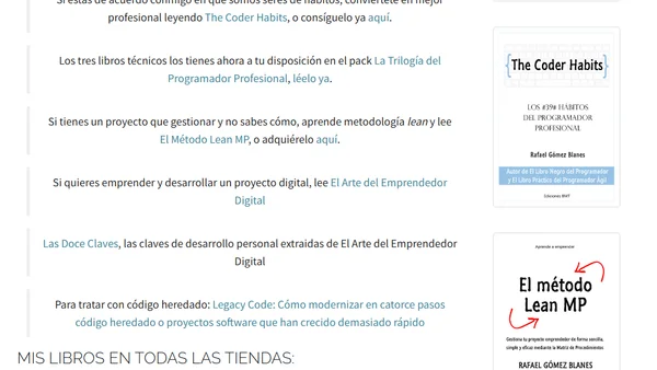 La legibilidad es escribir código para que otros lo entiendan
