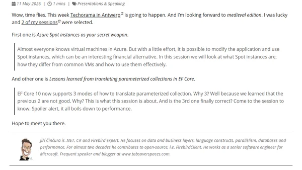 Techorama (BE) 2026