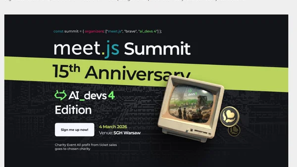 meet.js Summit 2026