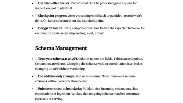 Data Engineering Best Practices: The Complete Checklist