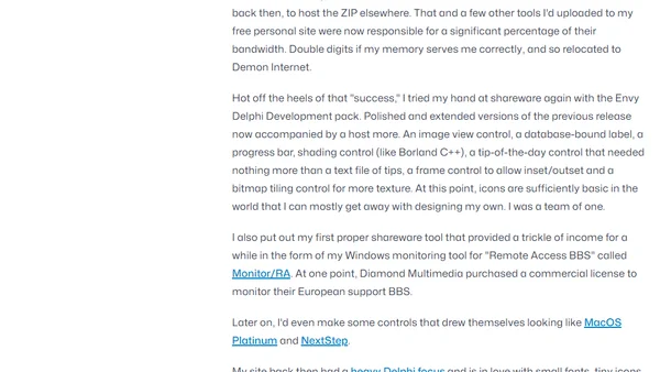 My own Delphi story - celebrating 25 years