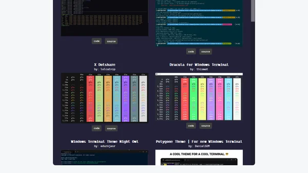 Install custom themes in Windows Terminal