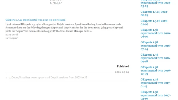 GExperts: Rename Identifier – recent improvements