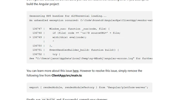 Upgrade the Angular .NET Core SPA Template to Angular 9