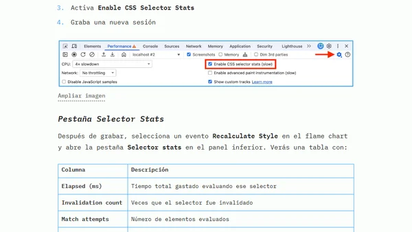 Forced Synchronous Layout: cómo detectarlo y analizarlo con DevTools