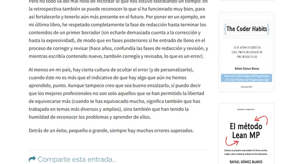 Haciendo retrospectivas
