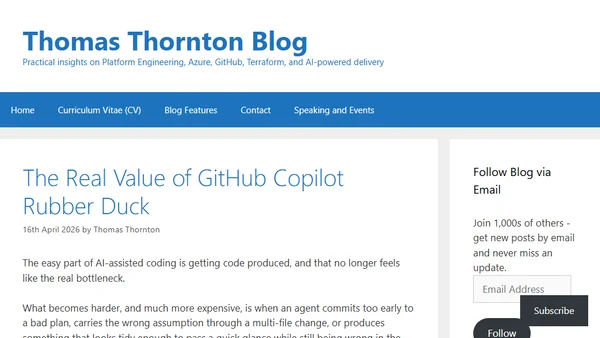 The Real Value of GitHub Copilot Rubber Duck