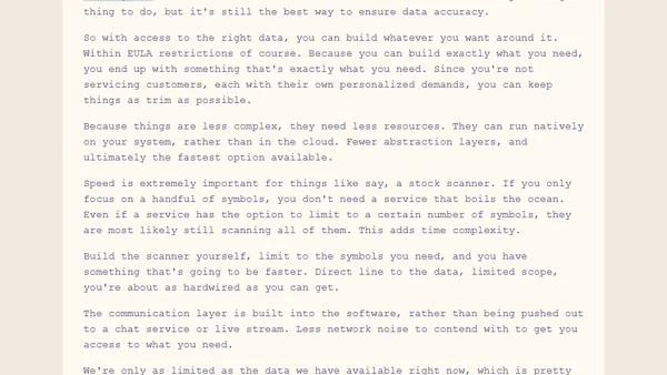 The Age of Personal Software