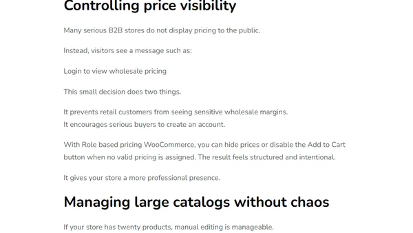 How to Use User Role-Based Pricing in WooCommerce for Wholesale & B2B Stores