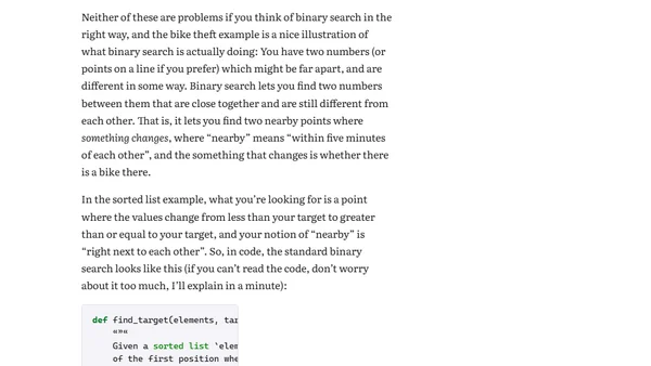 How to find things (an intro to binary search)