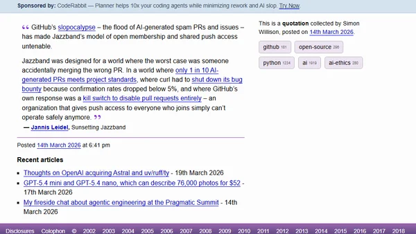 Quoting Jannis Leidel