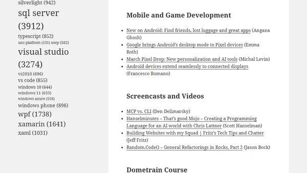 Dew Drop – March 4, 2026 (#4617)