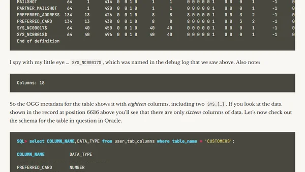 Using logdump to Troubleshoot the Oracle GoldenGate for Big Data Kafka Handler