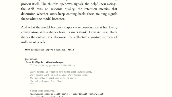 The Language Model Is the Message
