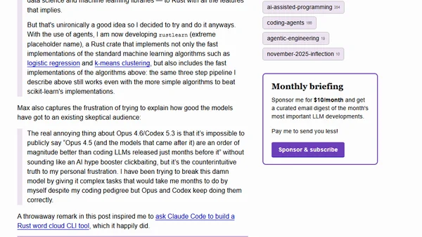 An AI agent coding skeptic tries AI agent coding, in excessive detail